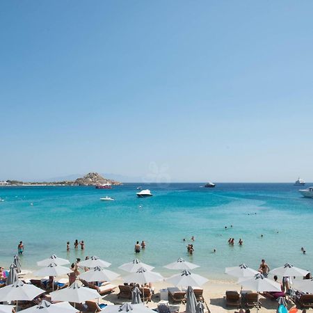 Acrogiali Beachfront Hotel Mykonos Platys Gialos  Exteriör bild