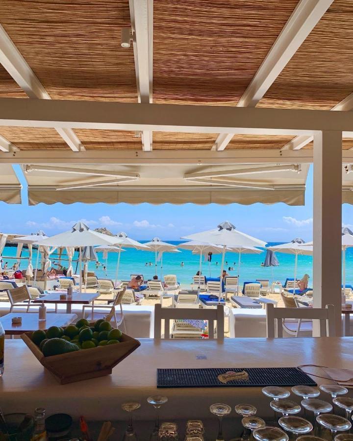 Acrogiali Beachfront Hotel Mykonos Platys Gialos  Exteriör bild