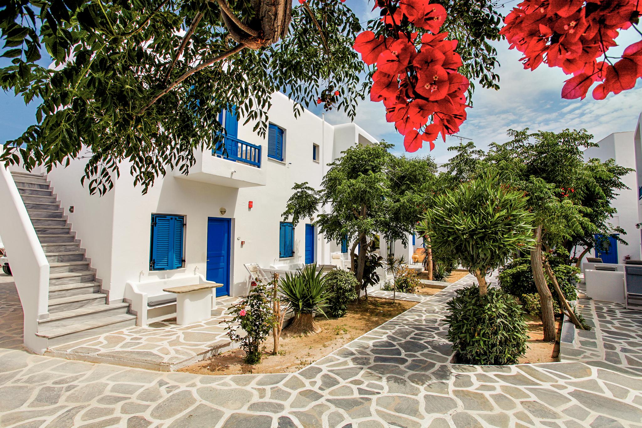 Acrogiali Beachfront Hotel Mykonos Platys Gialos  Exteriör bild
