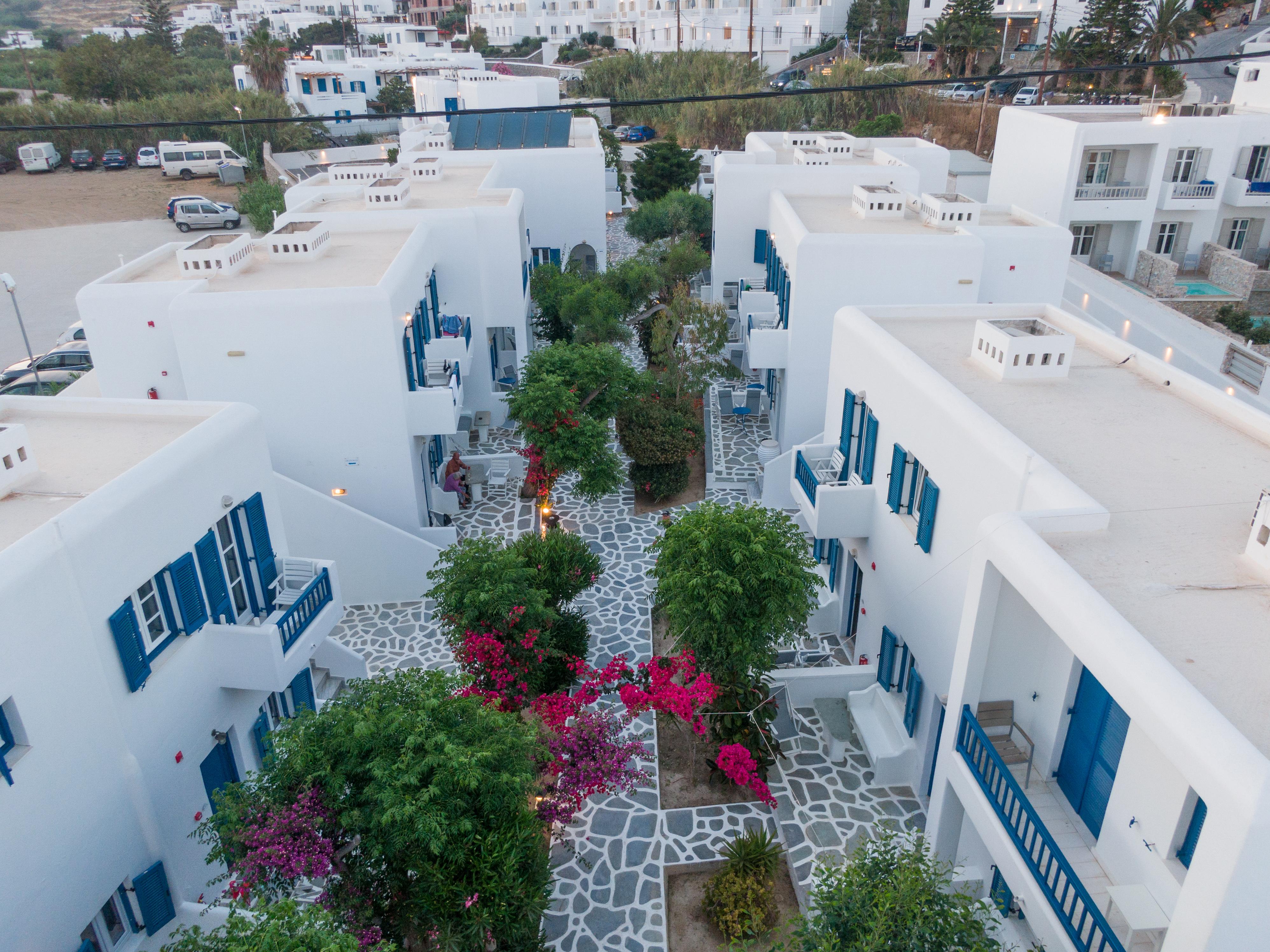 Acrogiali Beachfront Hotel Mykonos Platys Gialos  Exteriör bild