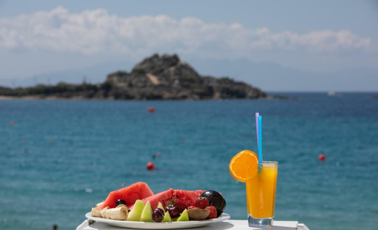 Acrogiali Beachfront Hotel Mykonos Platys Gialos  Exteriör bild